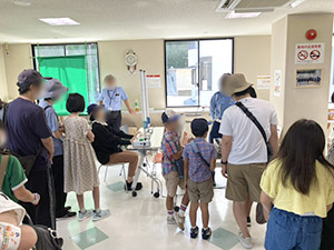 浦上自動車学校での様子
